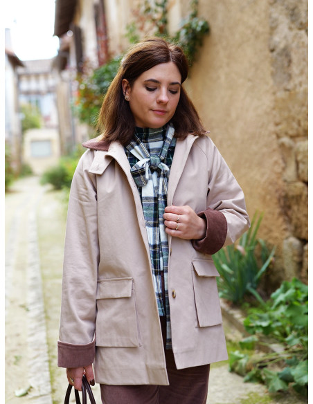 Patron de veste Bergame - Ancea Paris