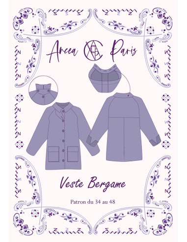 Patron de veste Bergame - Ancea Paris