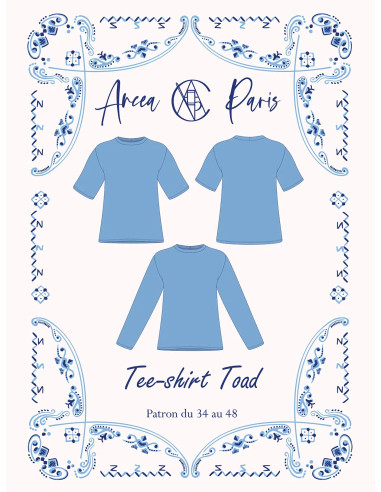 Patron de Tee-shirt Toad - Ancea Paris