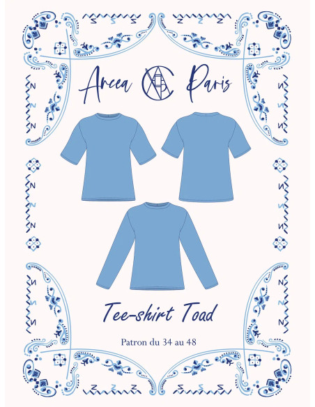 Patron de Tee-shirt Toad - Ancea Paris