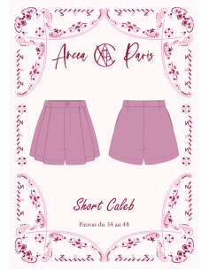 Patron de short Caleb - Ancea Paris 2