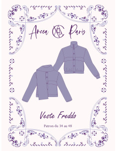 Patron de veste Freddo - Ancea Paris 2