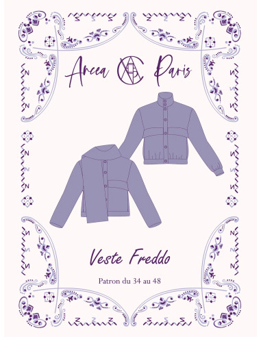 Patron de veste Freddo - Ancea Paris