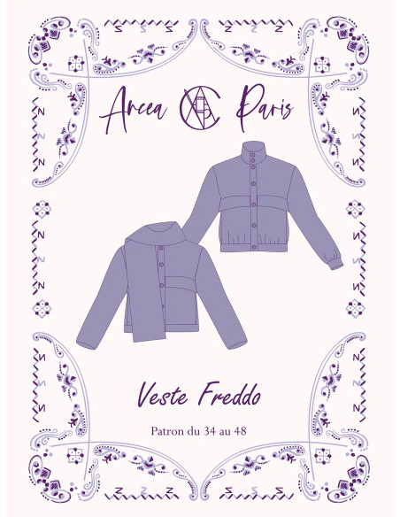 Patron de veste Freddo - Ancea Paris
