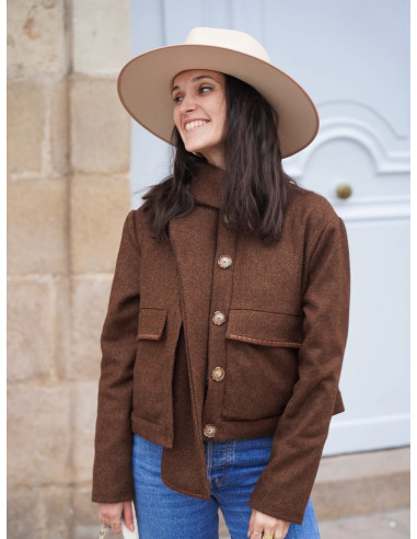 Patron de veste Freddo - Ancea Paris