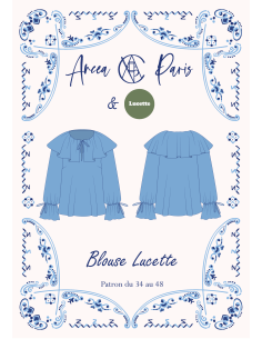 Patron de blouse Lucette - Ancea Paris 2