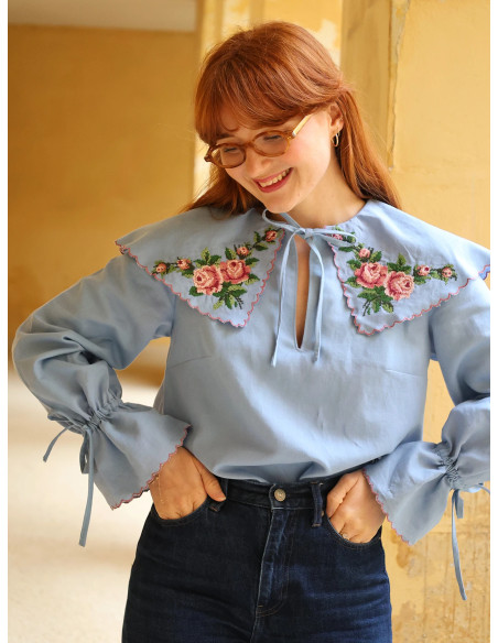 Patron de blouse Lucette - Ancea Paris