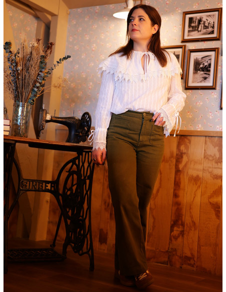 Patron de blouse Lucette - Ancea Paris