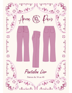 Patron de pantalon Lior - Ancea Paris 2