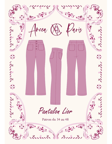 Patron de pantalon Lior - Ancea Paris