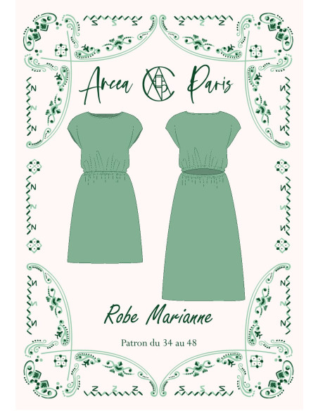 Patron de robe Marianne - Ancea Paris