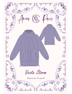 Patron de veste Storm - Ancea Paris 2