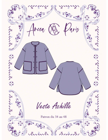 Patron de veste Achille - Ancea Paris