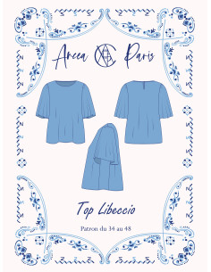 Patron de top Libeccio - Ancea Paris 2