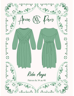 Patron de robe Anya - Ancea Paris 2