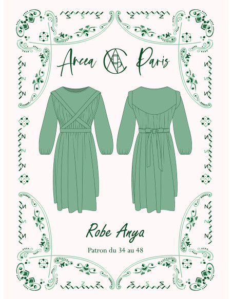 Patron de robe Anya - Ancea Paris