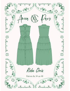 Patron de robe Oria - Ancea Paris 2