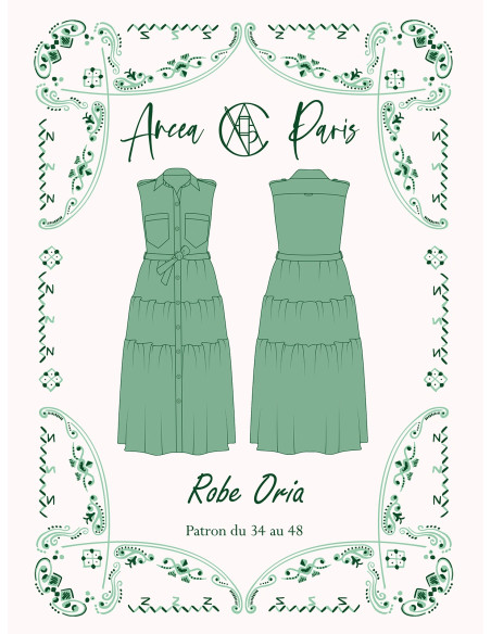 Patron de robe Oria - Ancea Paris