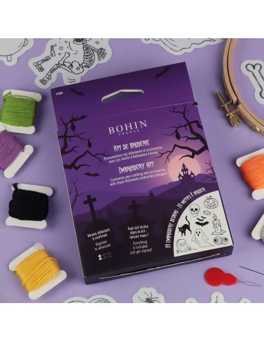 Kit broderie - Halloween