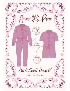 Patron de combinaison Connell - Ancea Paris 2