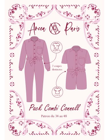 Patron de combinaison Connell - Ancea Paris