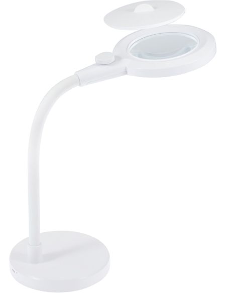 Lampe loupe de table rechargeable Aura PURElite