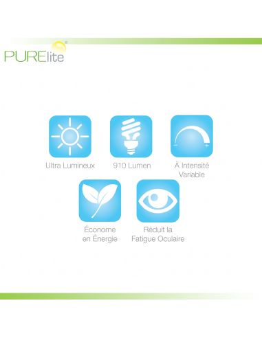 Lampe de table col de cygne Lux PURElite