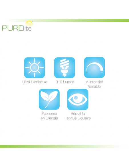 Lampe de table col de cygne Lux PURElite