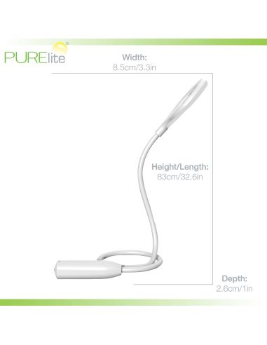 Lampe loupe flexible tour de cou Cobra PURElite