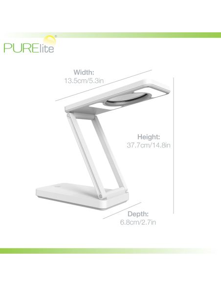 Lampe loupe pliable rechargeable Zed PURElite