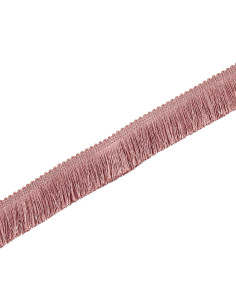 Frange deluxe 30 mm - Vieux rose