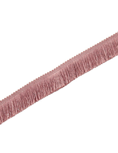 Frange deluxe 30 mm - Vieux rose
