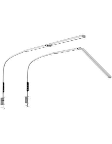 Lampe de bureau à pince double tête Astra Twin PURElite