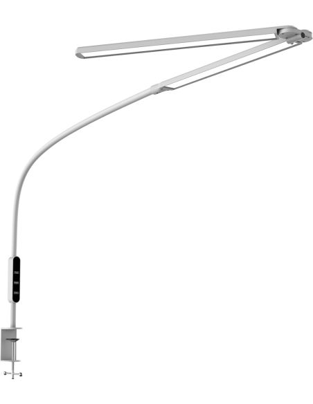 Lampe de bureau à pince double tête Astra Twin PURElite