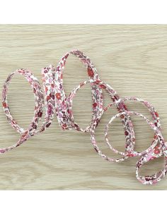 Passepoil Liberty - Ava orange et rose