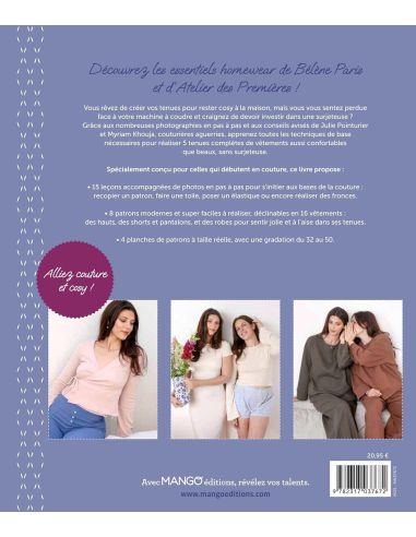 Livre apprendre à coudre ses tenues homewear