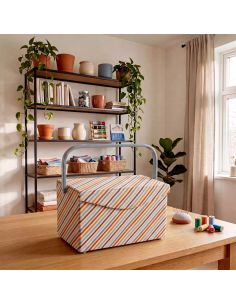 Boite à couture Retro Stripes L 2