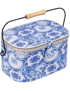 Boite à couture Delft Blue L 2