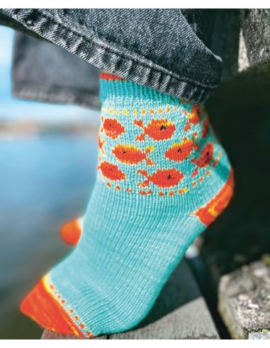Livre chaussettes créatives à tricoter