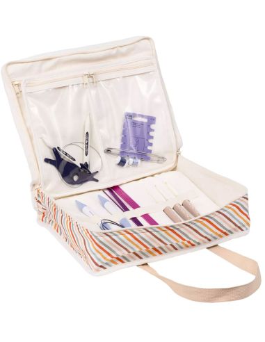 Sac multi-poches tout en un L Retro Stripes