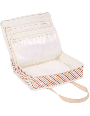 Sac multi-poches tout en un L Retro Stripes