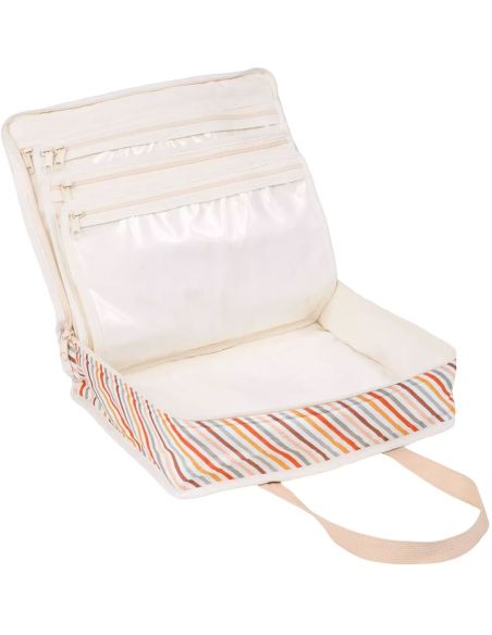 Sac multi-poches tout en un L Retro Stripes