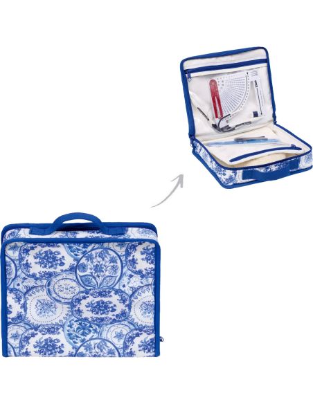 Sac multi-poches tout en un Mini Delft Blue