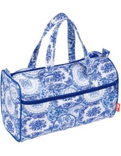 Sac à ouvrage pour tricot Delft Blue
