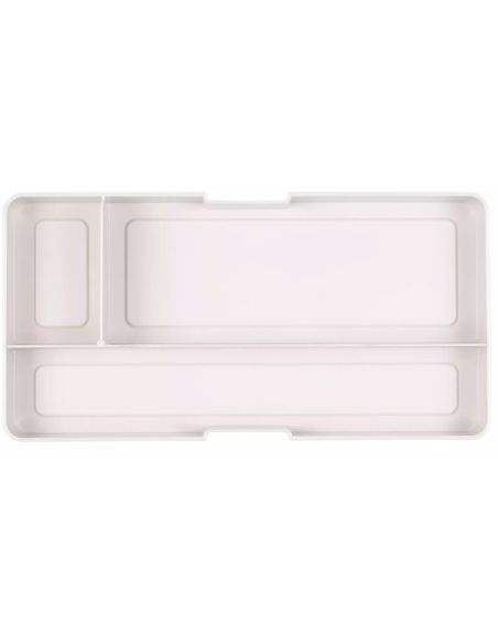 Boîte de rangement transparente M 3 l Prym — compartiment crème