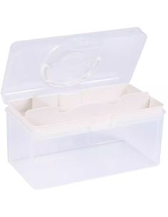 Boîte de rangement transparente M 3 l Prym — compartiment crème 2