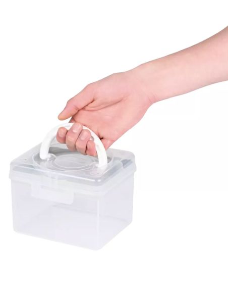 Boîte de rangement transparente S 1,7 l Prym — compartiment sauge