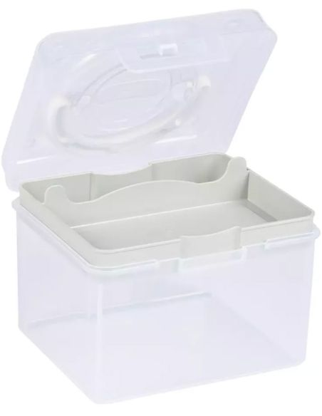 Boîte de rangement transparente S 1,7 l Prym — compartiment sauge