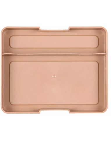 Boîte de rangement transparente S 1,7 l Prym — compartiment beige