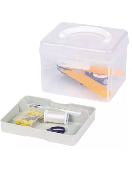 Boîte de rangement transparente S 1,7 l Prym — compartiment sauge